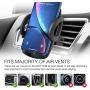 XDesign Air Vent Car Mount Premium Universal Phone Holder Cradle Compatible with iPhone 11 Pro iPhone XR XS Max SE 2020 8 Plus 7 6s 6 Galaxy S20 S10 S9 S8 Plus Edge, Note 10 9 & Other Smartphone