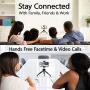 Fugetek Mini Tripod Table Top Stand and Phone Mount, Compact, Travel Ready, Use with FaceTime, Video Calls, Compatible with Gopro, Smartphones, iPhone, Samsung, Compact Cameras, DSLRs, Selfie Stick