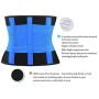 VENUZOR Waist Trainer Belt for Women Men - Waist Cincher Trimmer Weight Loss Ab Belt - Sport Sweat Workout Slimming Body Shaper Belt