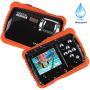Smyidel Waterproof Mini Kid Camera High Definition 12MP HD 3M Underwater Swimming Digital Camera Camcorder 2.0 Inch LCD Display (Black)