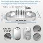Charging Station for Multiple Devices, DGStore 2 QI Wireless Charging Pad 4 Port USB Charger Station Dock, Compatible with iPhone iPad Android Smart Phone Tablet Multi Device(Silver)