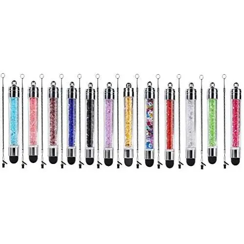 XRONG 12 Pack Colors Crystal Capacitive Mini Stylus Universal Touch Screen Pen for iPhone 5s 6s, Samsung Galaxy s5 s4 s3, Android, Smartphones, iPad, S10,S10+,S10e,S9,S9P,Note9,XR,XS MAX (12PACK) XRONG 12 Pack Colors Crystal Capacitive Mini Stylus Universal Touch Screen Pen for iPhone 5s 6s, Samsung Galaxy s5 s4 s3, Android, Smartphones, iPad, S10,S10+,S10e,S9,S9P,Note9,XR,XS MAX (12PACK)