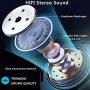 Wireless Earbuds Touch Control Bluetooth 5.0 in-Ear Noise Cancelling 3D Stereo Earphones IPX5 Waterproof Wireless Bluetooth Earbuds Built in Mic Headsets for Airpods Apple iPhone Android