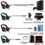 Cocar Gaming Headset, Bass Enhanced Headphone for Playstation PS4 PSP Xbox One Tablet iOS iPad Smartphone Free Adapter Cable for PC with Mic Noise Cancelling Black, GM-1 Blue Cocar Gaming Headset, Bass Enhanced Headphone for Playstation PS4 PSP Xbox One Tablet iOS iPad Smartphone Free Adapter Cable for PC with Mic Noise Cancelling Black, GM-1 Blue
