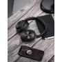 Mpow H12 Noise Cancelling Headphones Bluetooth, Wireless/Wired Headphones Over Ear with Microphone, Hi-Fi Deep Bass, Memory-Protein Earmuffs, 30H Playtime for TV, Travel, Online Class, Home Office