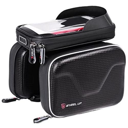 Feeryou Portable Bicycle Accessories, Tail Bag, wear-Resistant Bag, Waterproof Mobile Phone Bag, Large Capacity, Breathable Super Strong