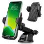 VANMASS Universal Car Phone Mount,【Patent & Safety Certs】Upgraded Handsfree Stand, Dash Windshield Air Vent Phone Holder for Car, Compatible iPhone 11 Pro Xs Max XR X 8 7 6, Galaxy s20 Note 10 9 Plus
