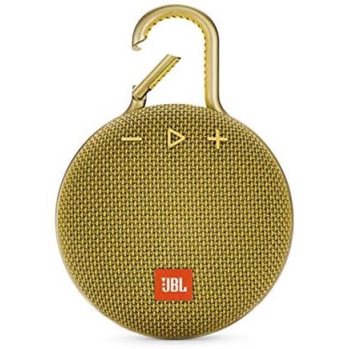 JBL CLIP 3 - Waterproof Portable Bluetooth Speaker - Yellow