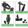 Sutefoto Portable S-60 Max Hight 0.6 Meter Handheld Stabilizer Pro Version for Camera Video DV DSLR - Weight Bearing Capability 0.2-3.5 Kilogram (7 Pound)