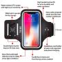 Tribe Water Resistant Cell Phone Armband Case for iPhone 8/7/6/6s or Similar. Adjustable Elastic Band & Key Slot