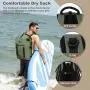 MIER Waterproof Backpack Sack Roll-Top Closure Dry Bag Lightweight for Kayaking, Rafting, Boating, Swimming, Camping, Hiking, Beach, Fishing, 30L MIER Waterproof Backpack Sack Roll-Top Closure Dry Bag Lightweight for Kayaking, Rafting, Boating, Swimming, Camping, Hiking, Beach, Fishing, 30L