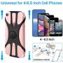 Wekin Bike Phone Mount, 360°Universal Cell Phone Holder for Bike/Bicycle/Motorcycle/Handlebar Fits iPhone 11 Pro Max/X/7/8 Plus, Samsung S10/S10e 4.0"-6.5" Phones
