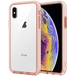 JETech Case for Apple iPhone Xs and iPhone X, Shock-Absorption Bumper Cover, Rose Gold