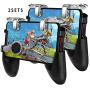 Mac Controller for Game Gamepad for Mobile Phone Game Controller Shooter Trigger Fire Button for for Free Fire-2 Sets-,