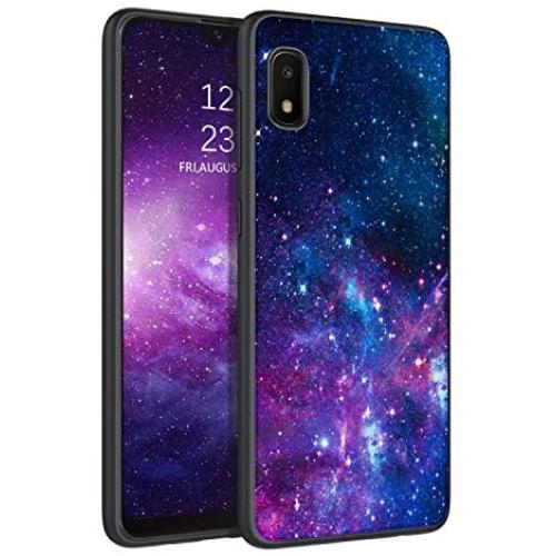 BENTOBEN Galaxy A10e Case, Samsung A10e Phone Case, Slim Fit Glow in The Dark Shockproof Hybrid Hard PC Soft TPU Bumper Protective Anti-Scratch Non-Slip Cases Cover for Galaxy A10e 2019, Space/Nebula