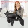 picK-me Mobile Game Controller, Gaming Trigger Smartphone Shooter Sensitive Controller Joysticks PUBG Mobile, for 4.7-6.5 Inch Smartphone