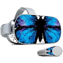 MightySkins Skin Compatible with Oculus Go - Butterfly Splash | Protective, Durable, and Unique Vinyl Decal wrap Cover | Easy to Apply, Remove, and Change Styles | Made in The USA