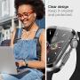 Spigen Ultra Hybrid Designed for Apple Watch Case for 44mm Series 5 / Series 4 - Crystal Clear