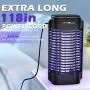 VANELC Bug Zapper, Electric Mosquito Killer Lamp, Light-Emitting Flying Insect Trap, Insect Fly Pest Attractant Trap, Effective 4200V Powered Electric Mosquito Zappers for Patio, Outdoor, Indoor VANELC Bug Zapper, Electric Mosquito Killer Lamp, Light-Emitting Flying Insect Trap, Insect Fly Pest Attractant Trap, Effective 4200V Powered Electric Mosquito Zappers for Patio, Outdoor, Indoor
