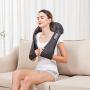 Snailax Shiatsu Neck and Shoulder Massager - Back Massager with Heat, Deep Kneading Electric massage pillow for Neck, Back, Shoulder,Foot Body Pain Relief