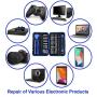 Precision Computer Repair Tool Kit, Professional Electronic Screwdriver Set, with a Small Torx Screwdriver, Suitable for Laptop, MacBook, iMac, PC, Cell Phone, iPhone and Other Electronics Maintenance