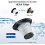 Audew Car Vacuum Cleaner, Portable Vacuum Cleaner for Car, 5500PA High Power Handheld Vacuum, Wet Dry Car Hand Vac DC 12V Corded Vacuum Cleaner Audew Car Vacuum Cleaner, Portable Vacuum Cleaner for Car, 5500PA High Power Handheld Vacuum, Wet Dry Car Hand Vac DC 12V Corded Vacuum Cleaner