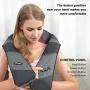 Massagers for Neck and Back with Heat, NICWELL Shiatsu Back and Neck Massager with Heat Deep Kneading Massage for Neck, Back, Shoulder, Foot and Legs, Home, Car, Office Use