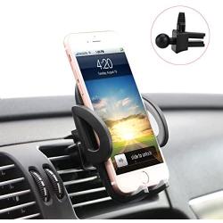 ilikable Air Vent Phone Holder - 360 Rotation Car Cell Phone Mount - Car Holder Compatible with Smartphone Android iPhone GPS Devices, Black