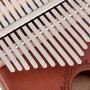 Kalimba 17 Keys Thumb Piano, Mbira Finger Piano，Which is The Portable Instrument Gift For Children And Adult Beginners.