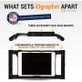 iOgrapher for Apple IPad 10.5 with Lens Ring - Video Tripod Mount for iPad 10.5 Air(3rd Gen) or Pro and 10.2 iPad- Add Lenses, Lights, Microphones Your Videos - Durable and Lightweight