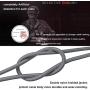 Right Angled iPhone Charging Cable 3 Pack Lightning Cable 10 FT Charge & Data Transfer Cord Compatible with/iPhone XS/Max/XR/X/8/7/6/iPod/iPad.(Grey,10ft)