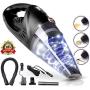 MEG Handheld Vacuum Cleaner Cordless, Rechargeable,106W Lithium Battery, Small&Lightweight, Vacuum Cleaner, Strong Aluminum Fan, Powerful Portable Vacuum & 2 Adapter Charging Cables