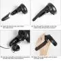 KIWI design Knuckle Strap for Oculus Quest/Oculus Rift S Touch Controller Grip Accessories (Black, 1 Pair) KIWI design Knuckle Strap for Oculus Quest/Oculus Rift S Touch Controller Grip Accessories (Black, 1 Pair)