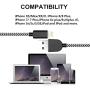 Sharllen Lightning Cord 5Pack[3/3/6/6/10FT] Nylon Braided Cell-Phone Charging Cable USB Fast Charging & Syncing Long Cord,iPhone Charger Compatible iPhone XS/Max/XR/X/8/8P/7/7P/6/iPad/iPod Black&White