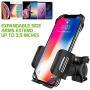 Cellet Cell Phone Motorcycle/ Bicycle Handlebar Premium Holder Mount Compatible to 11 Pro Max Xr Xs Max X SE 8 7 Plus Galaxy A50 S10 S20 S20+ S20 5G S9 S8 Note 10 9 10 Pixel 4 3 XL LG V50 G8 Z Flip, Black, Model: PHM400