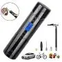 Portable Air Compressor Handheld Mini Bike Tire Pump Electric Tire Inflator for Car Tires Motorcycle Bicycle Bike Volleyball Basketball, with Digital Gauge LED Light LCD Display 1000mAh DC 12V Portable Air Compressor Handheld Mini Bike Tire Pump Electric Tire Inflator for Car Tires Motorcycle Bicycle Bike Volleyball Basketball, with Digital Gauge LED Light LCD Display 1000mAh DC 12V