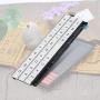 Oumij High Sensitivity Mobile Phone Keyboard Assembly Digital Button for BlackBerry Q30.(White)