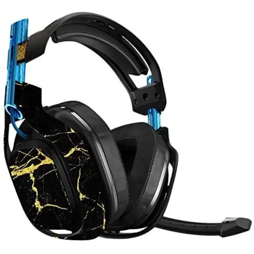 MightySkins Skin Compatible with Astro A50 Gaming Headset - Black Gold Marble | Protective, Durable, and Unique Vinyl Decal wrap Cover | Easy to Apply, Remove, and Change Styles | Made in The USA MightySkins Skin Compatible with Astro A50 Gaming Headset - Black Gold Marble | Protective, Durable, and Unique Vinyl Decal wrap Cover | Easy to Apply, Remove, and Change Styles | Made in The USA