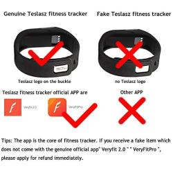 Teslasz Fitness Tracker, Sleep Monitor Calorie Counter Pedometer Sport Activity Tracker for Android and iOS Smart Phone