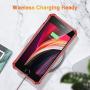 ESR Air Armor Designed for iPhone SE 2020 Case/iPhone 8 Case [Shock-Absorbing] [Scratch-Resistant] [Military Grade Protection] Hard Polycarbonate + Flexible Polymer Frame, for iPhone SE 2020/8, Red
