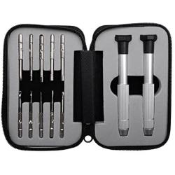 ETopLike Screwdrivers Kit Repair Tool for Eyeglass/Glasses/Watch/Cellphone/Clock (12PCS, Travel Pocket)