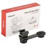 Ulanzi PT-3 Triple Cold Shoe Gimbal Microphone Mount Extenstion Bar, w 1/4 inch Adapter Video Light Microphone Mount Compatible for Zhiyun Smooth q 4 Feiyu DJI Gimbal Stabilizer
