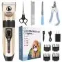 Ceenwes Cordless Pet Grooming Clippers Professional Pet Hair Clippers Detachable Blade with 4 Comb Guides for Small Medium & Large Dogs Cats and Other House Animals Pet Grooming Kit Ceenwes Cordless Pet Grooming Clippers Professional Pet Hair Clippers Detachable Blade with 4 Comb Guides for Small Medium & Large Dogs Cats and Other House Animals Pet Grooming Kit
