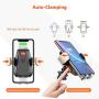 TORRAS [Upgraded] Fast Phone Holder for Car Charger,10W Auto Clamping Qi Car Charger Wireless Air Vent Phone Holder Charger for iPhone11 Pro Max Xs MAX,XR X 8+,Samsung Galaxy S10+ S10 S9+ S8 Note 10