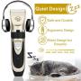 OurWarm Dog Clippers, Upgraded Noiseless Dog Grooming Clippers, Cordless Rechargeable Pet Grooming Kit, Professional Pet Trimmers Clippers with Comb Guides Scissors Nail Kits for Dogs Cats