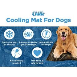 CHILLZ Cooling Pad for Dogs – Pet Cooling Mat Featuring Realtree Edge Camo Pattern – Dog Cooling Mat