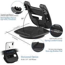 Cell Phone Holder for Car Dashboard, iVoler 360° Rotate Strong Sticky Gel Premium 3M Dashboard Phone Mount Cradle Compatible iPhone 11 Pro XS Max XR X 6 7 8 Plus Samsung Galaxy Note 9 S8 S9 Pixel GPS