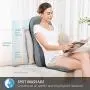 Comfier Full Back Massager with Heat -2D/3D Shiatsu Massage Seat Cushion with 10 Massage Nodes, Massage Chair Pad, Rolling Kneading Massage Pads for Back Pain Relief Comfier Full Back Massager with Heat -2D/3D Shiatsu Massage Seat Cushion with 10 Massage Nodes, Massage Chair Pad, Rolling Kneading Massage Pads for Back Pain Relief