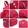 Echofun Nylon Mini Casual Waterproof Backpack Shoulderbag Rucksack Travel Bag Daypack for Girls Womens