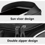 Top Tube Bags,Waterproof Bicycle Bag, Bicycle Waterproof Stand with Reflective Design, Bicycle Frame with Waterproof Touch Screen for Smartphones Under 6.0 Inches,Gray